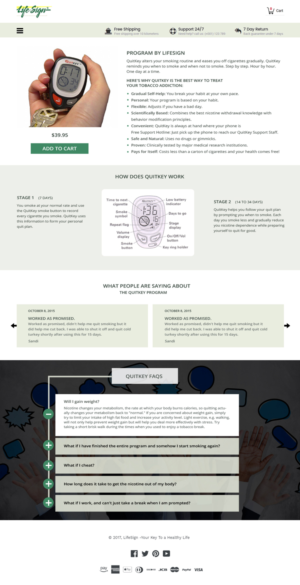 Landing Page Design by GK