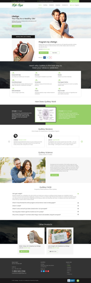Diseño de Página de Aterrizaje por Ved Web Services para este proyecto | Diseño #15291970