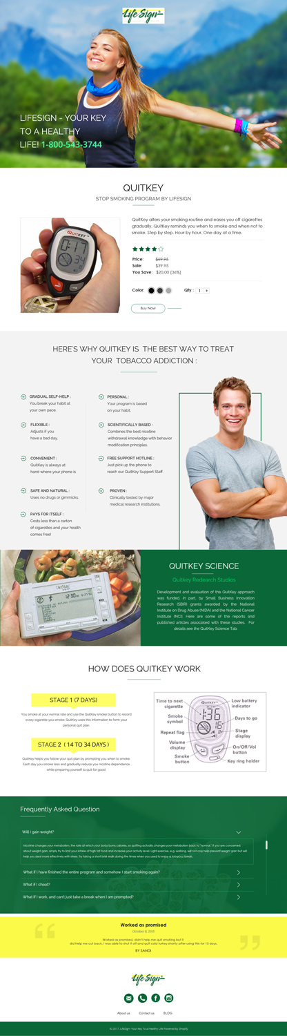 Landing Page Design by Dream Logo Design for this project | Design #15319018