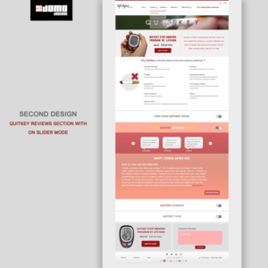 Landing Page Design by Omar Dalam