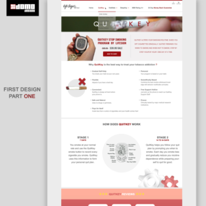 Landing Page Design by Omar Dalam for this project | Design: #15370395