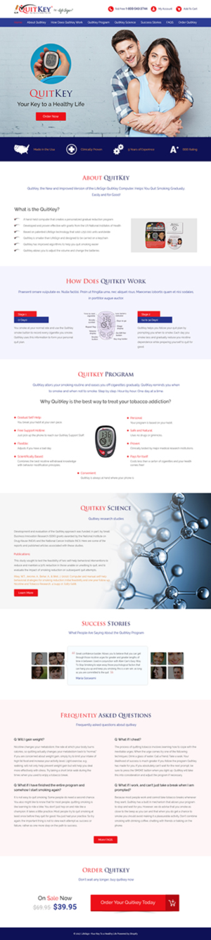 Landing Page Design by Tpith for this project | Design: #15310698