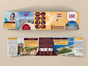 Flyer Design by Black Stallions Impressive Solutions for Via Tours Croatia | Design #15292337