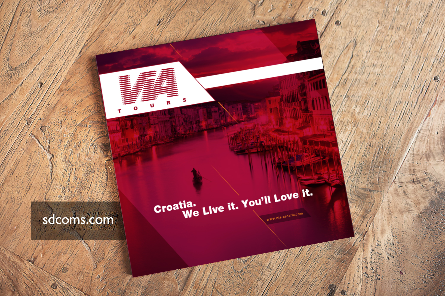 Flyer Design by SD-Designs for Via Tours Croatia | Design #15293857