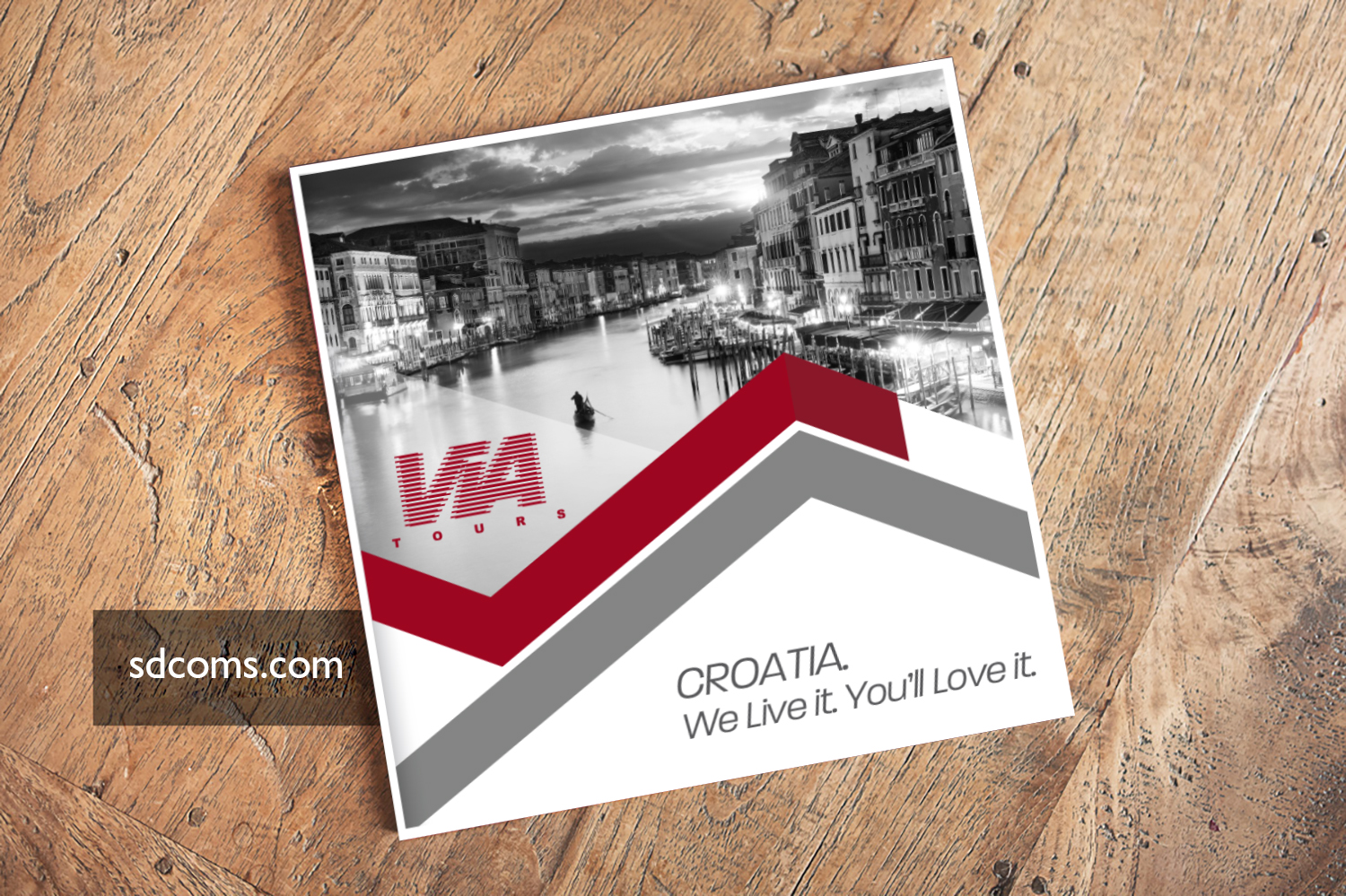 Flyer Design by SD-Designs for Via Tours Croatia | Design #15294067