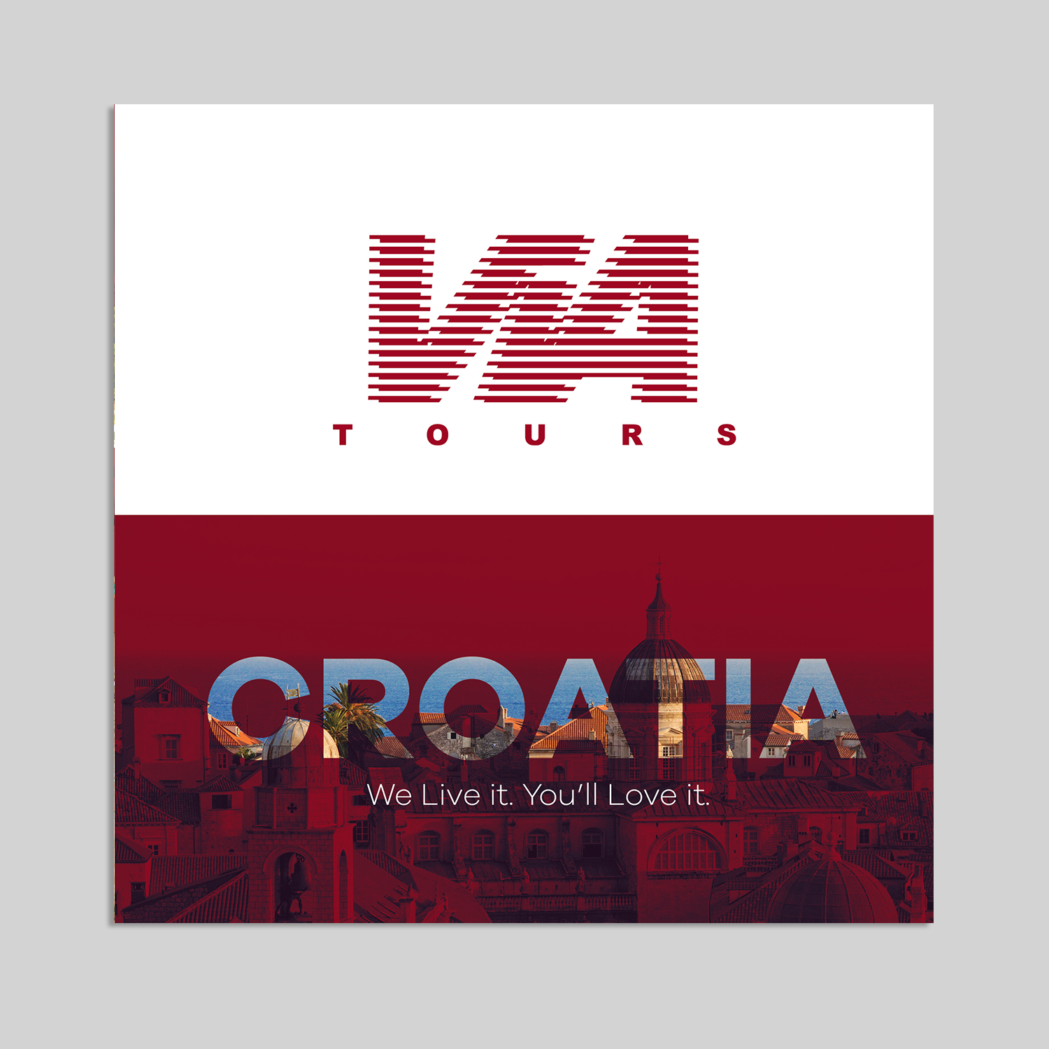 Flyer Design by Oscar Guevara for Via Tours Croatia | Design #15293651