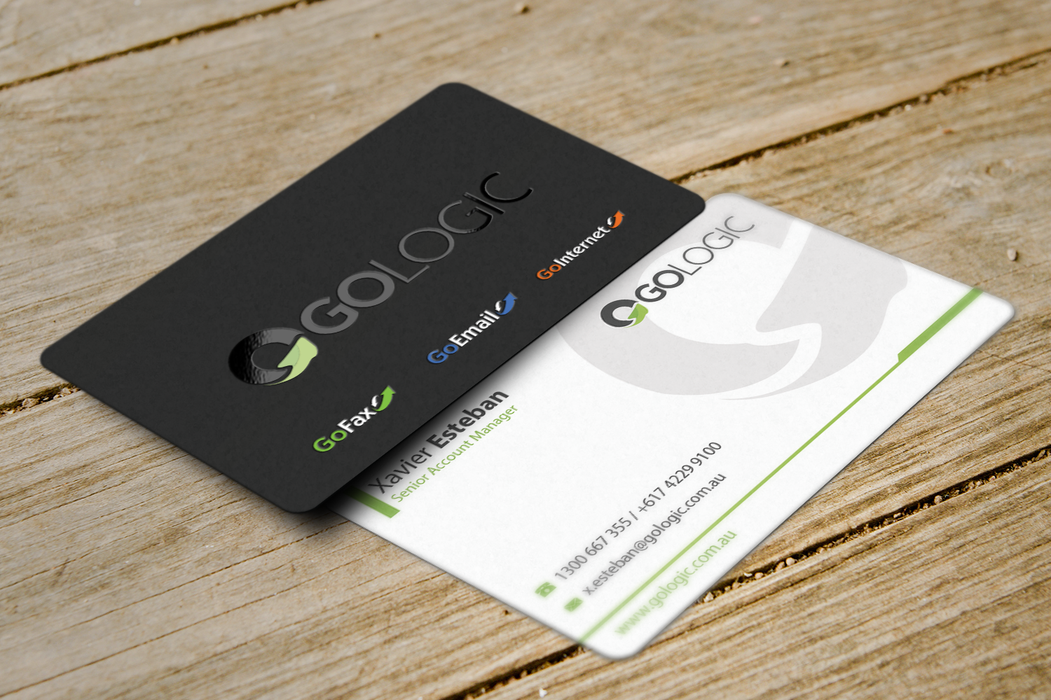 Business Card Design by Riz' for GoLogic Group Pty Ltd | Design #15283383