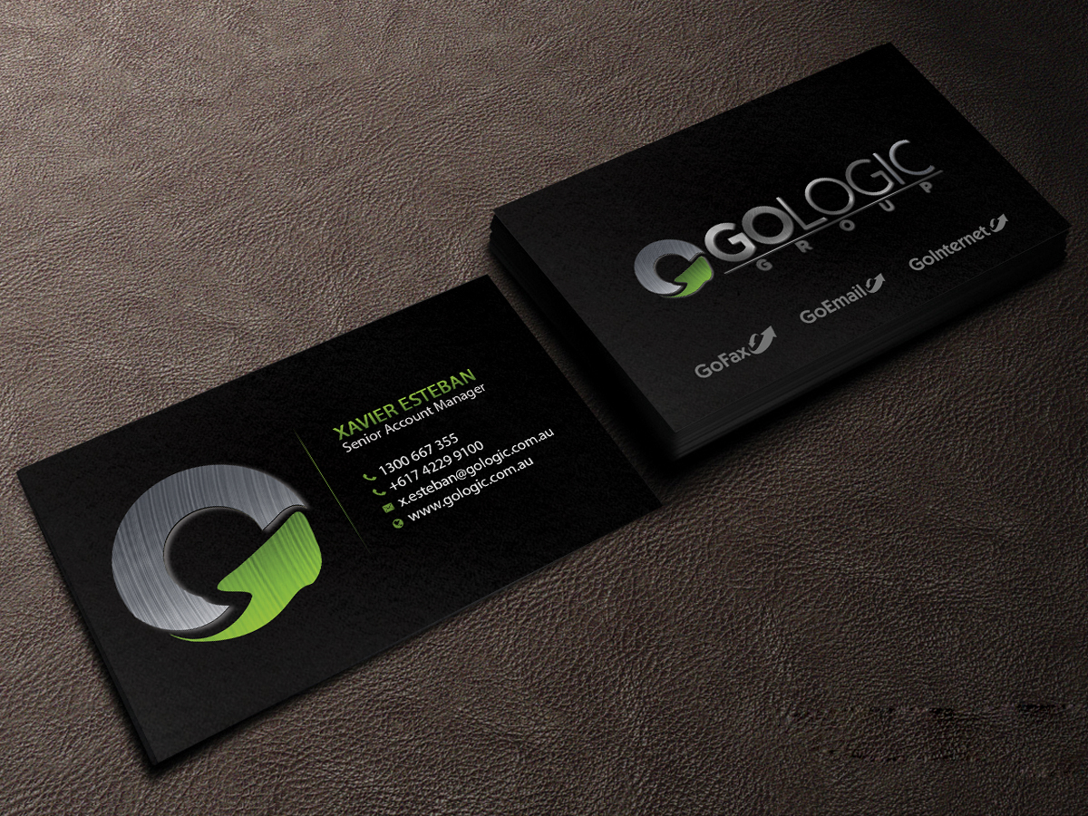 Diseño de Tarjeta de Presentación por Creations Box 2015 para GoLogic Group Pty Ltd | Diseño #15293663