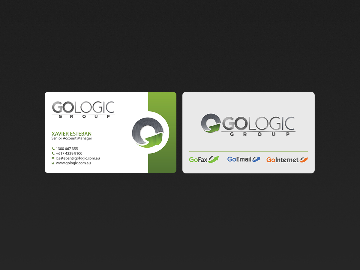 Business Card Design by Creations Box 2015 for GoLogic Group Pty Ltd | Design #15293665