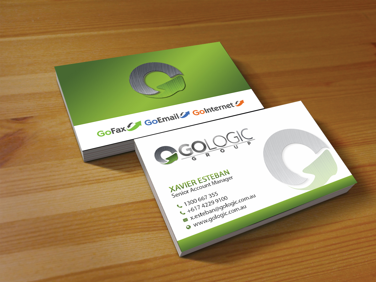 Business Card Design by Creations Box 2015 for GoLogic Group Pty Ltd | Design #15293691