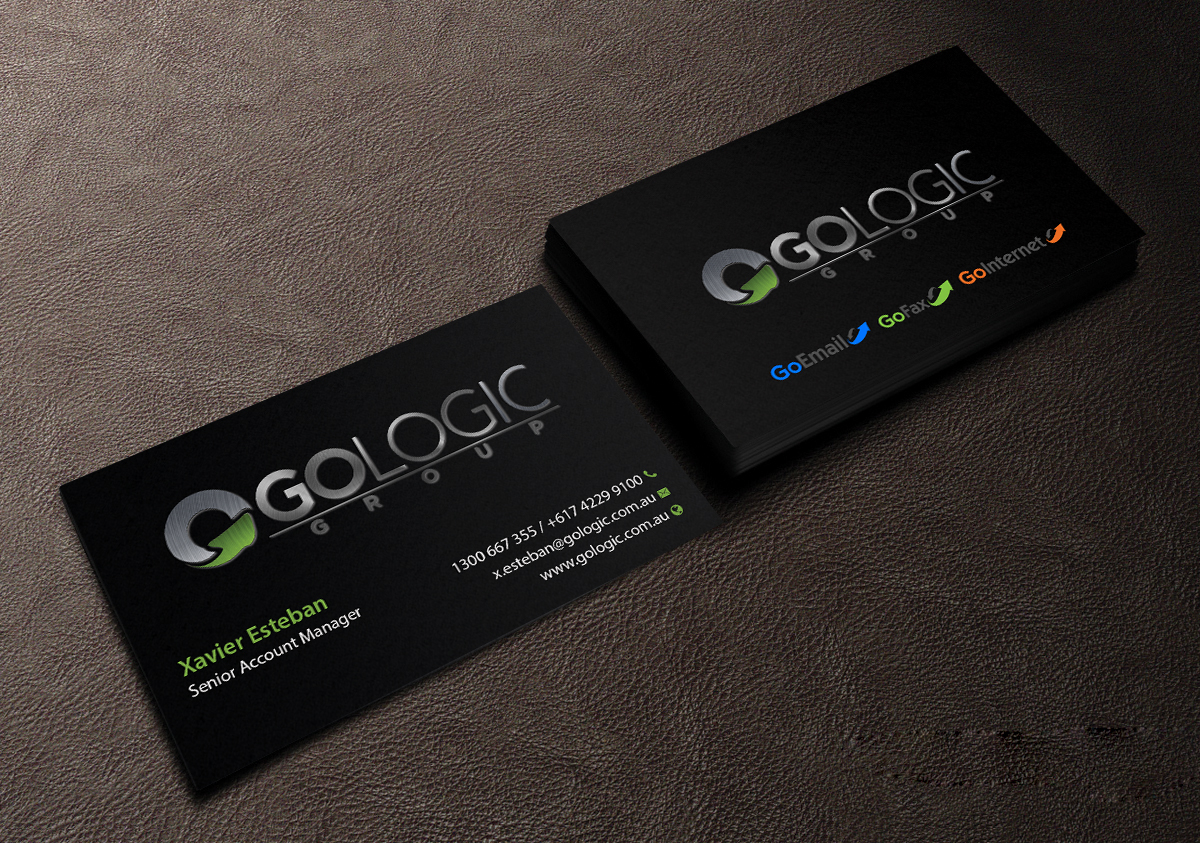 Diseño de Tarjeta de Presentación por Creations Box 2015 para GoLogic Group Pty Ltd | Diseño #15296208