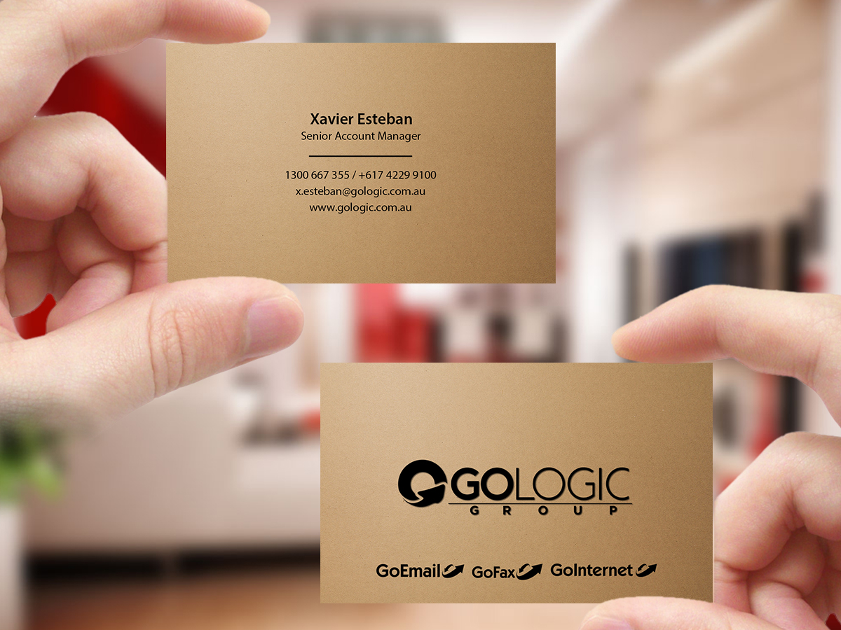 Business Card Design by Creations Box 2015 for GoLogic Group Pty Ltd | Design #15296213
