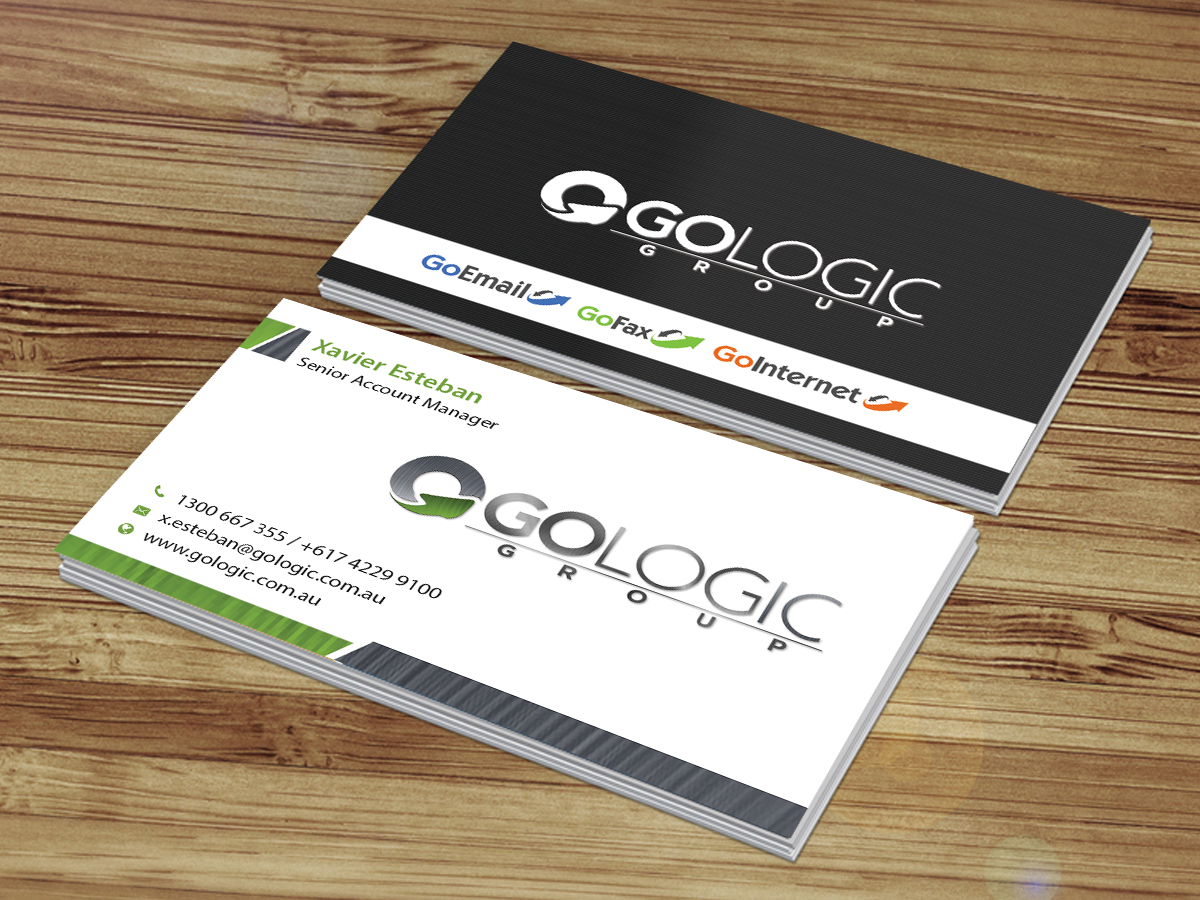 Business Card Design by Creations Box 2015 for GoLogic Group Pty Ltd | Design #15296217