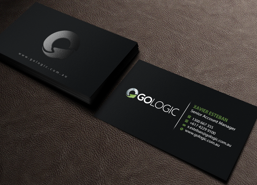 Business Card Design by Brand aid for GoLogic Group Pty Ltd | Design #15286324