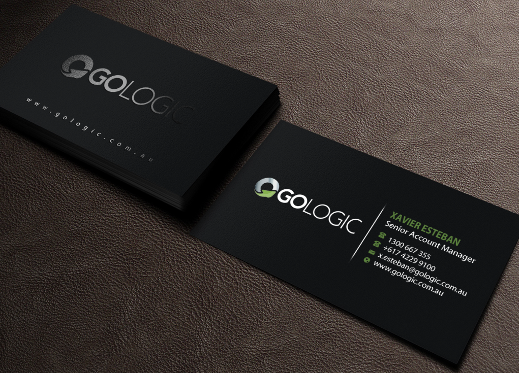 Business Card Design by Brand aid for GoLogic Group Pty Ltd | Design #15286326