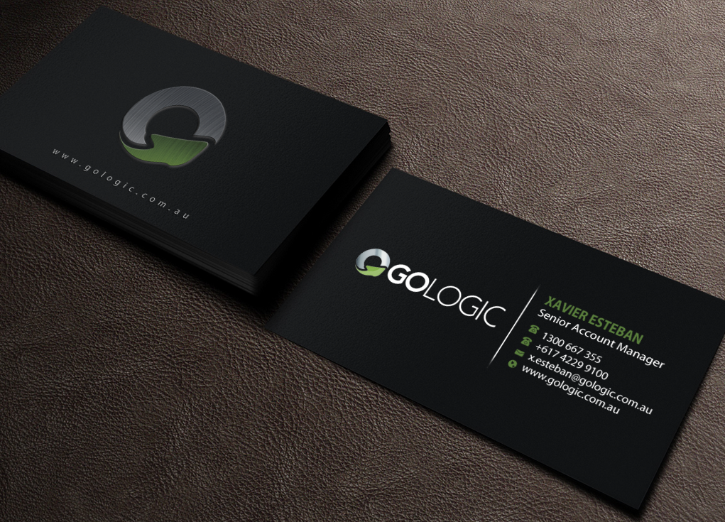 Business Card Design by Brand aid for GoLogic Group Pty Ltd | Design #15286327