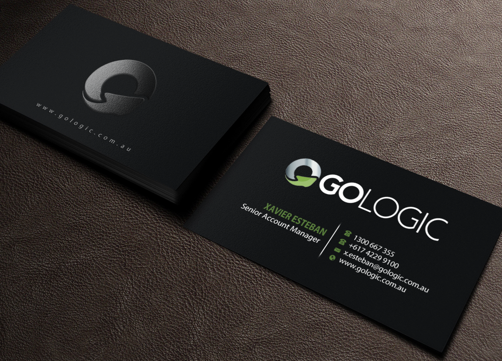 Business Card Design by Brand aid for GoLogic Group Pty Ltd | Design #15286331