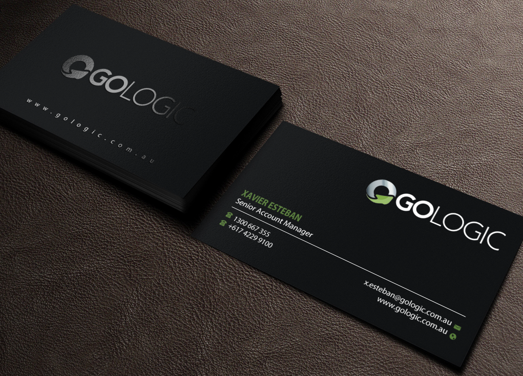 Business Card Design by Brand aid for GoLogic Group Pty Ltd | Design #15286389