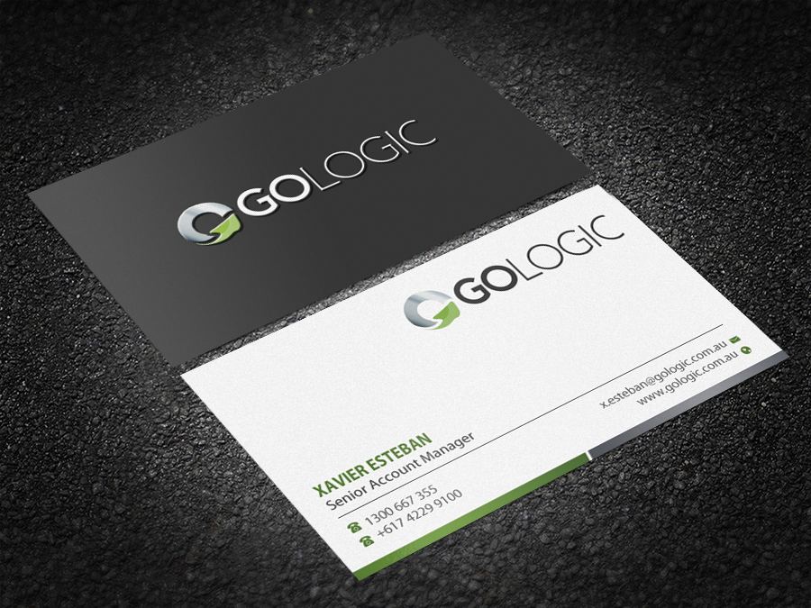 Business Card Design by Brand aid for GoLogic Group Pty Ltd | Design #15286474