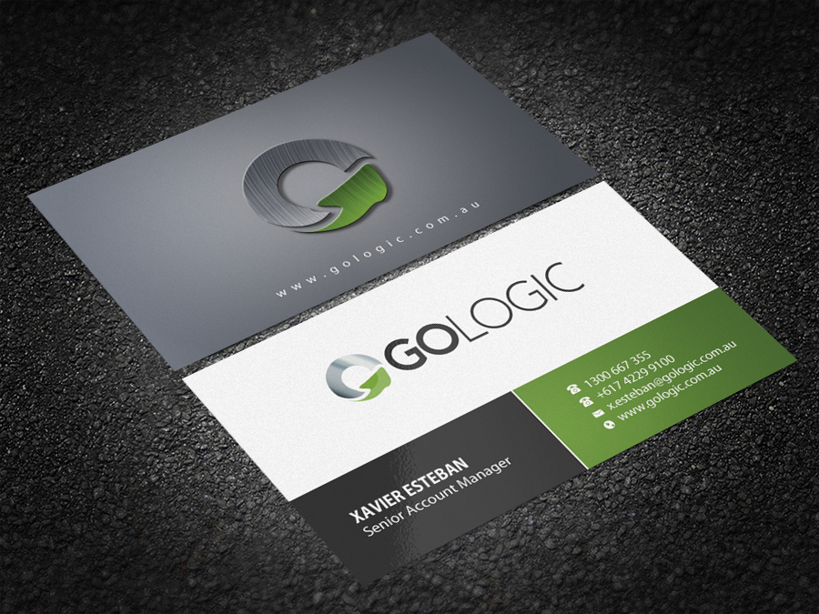 Business Card Design by Brand aid for GoLogic Group Pty Ltd | Design #15286476