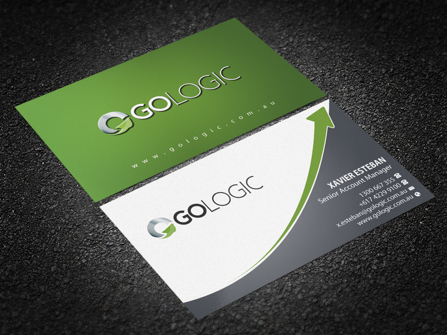 Business Card Design by Brand aid for GoLogic Group Pty Ltd | Design #15287297