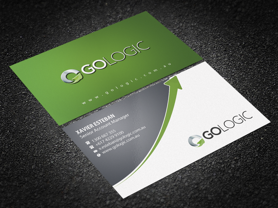 Business Card Design by Brand aid for GoLogic Group Pty Ltd | Design #15287299