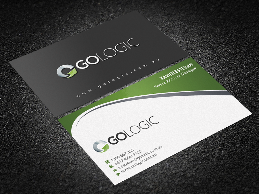 Business Card Design by Brand aid for GoLogic Group Pty Ltd | Design #15287301