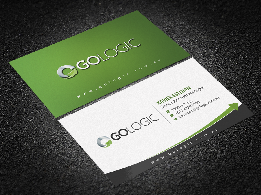 Business Card Design by Brand aid for GoLogic Group Pty Ltd | Design #15287344