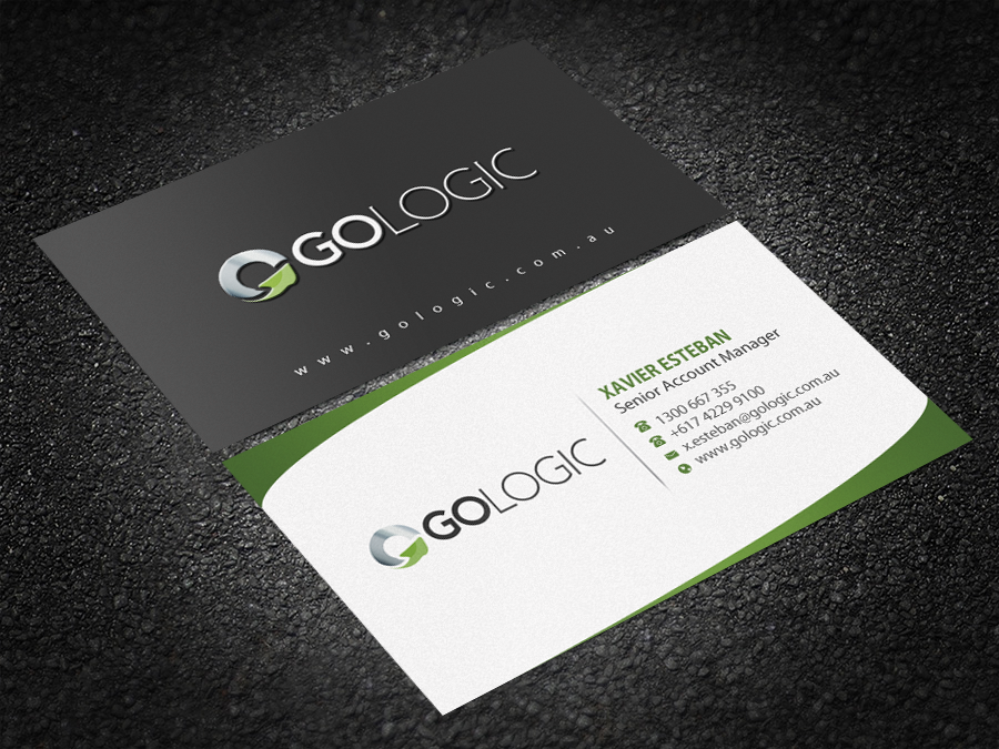 Business Card Design by Brand aid for GoLogic Group Pty Ltd | Design #15287347