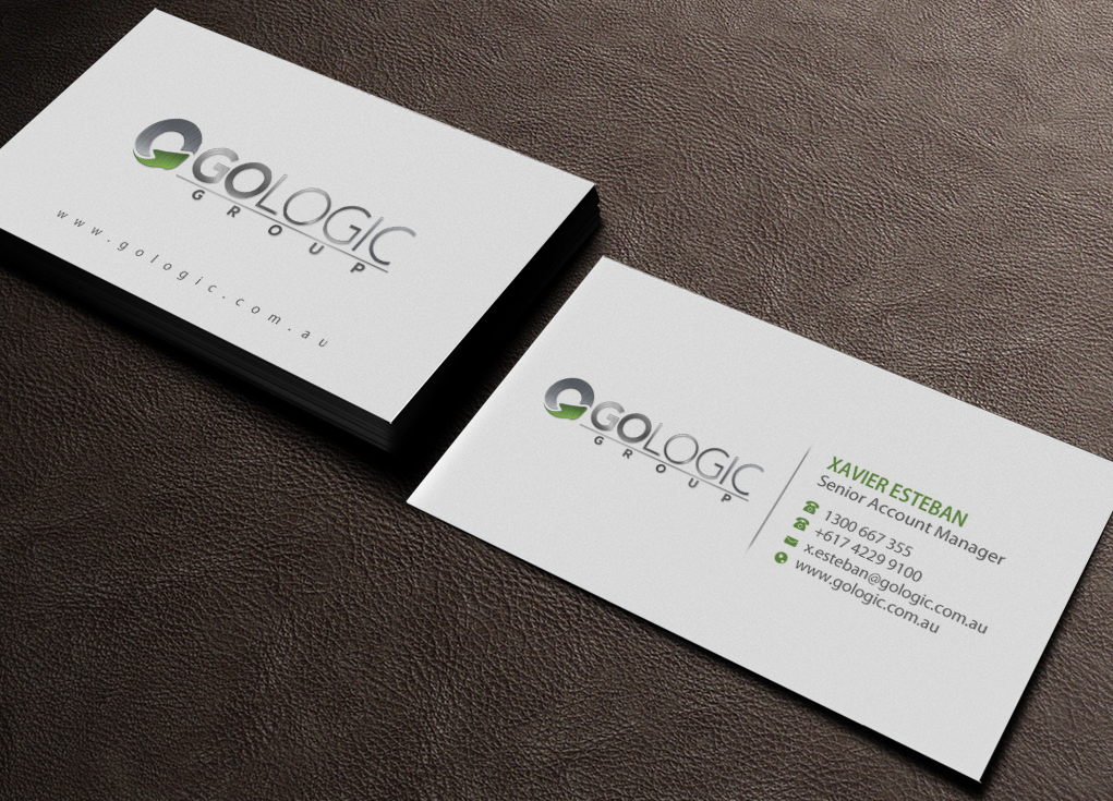 Business Card Design by Brand aid for GoLogic Group Pty Ltd | Design #15301112