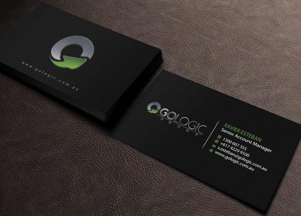 Business Card Design by Brand aid for GoLogic Group Pty Ltd | Design #15301139