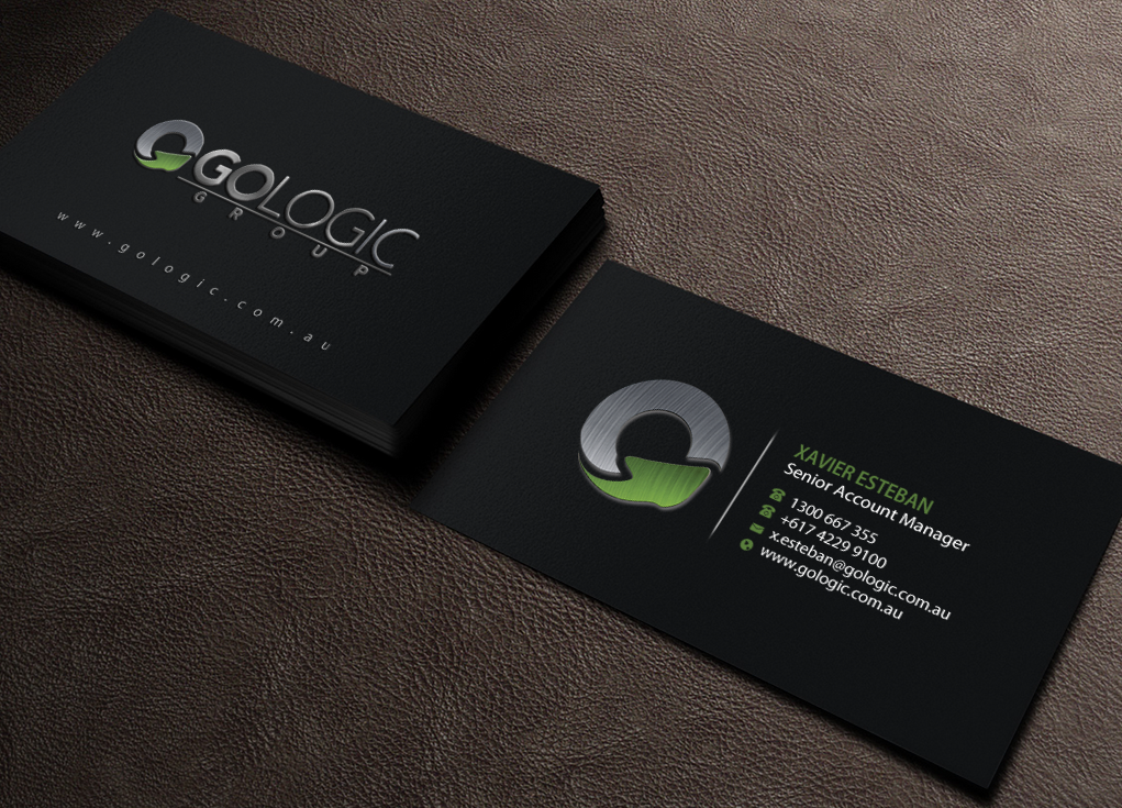 Business Card Design by Brand aid for GoLogic Group Pty Ltd | Design #15301142