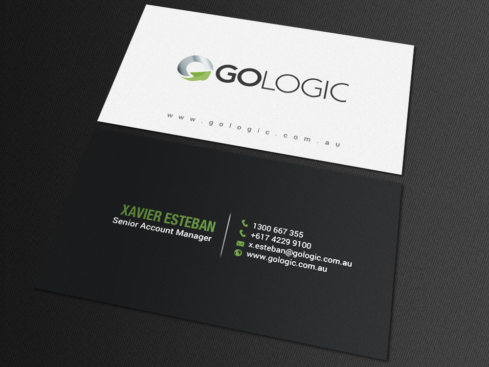 Business Card Design by chandrayaan.creative for GoLogic Group Pty Ltd | Design #15284628