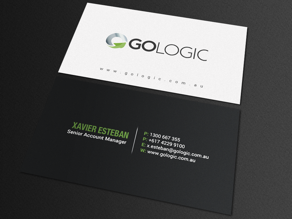 Business Card Design by chandrayaan.creative for GoLogic Group Pty Ltd | Design #15284632