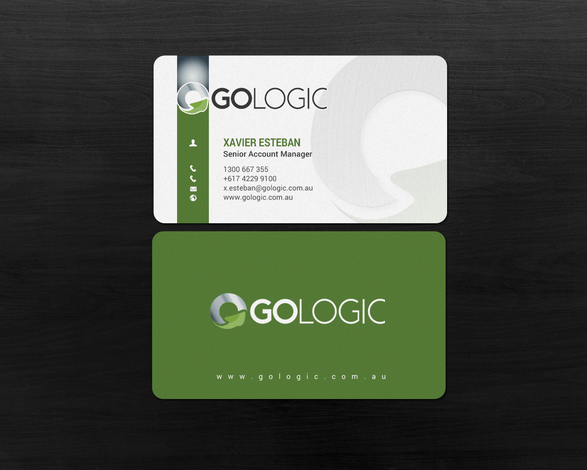 Business Card Design by chandrayaan.creative for GoLogic Group Pty Ltd | Design #15291079