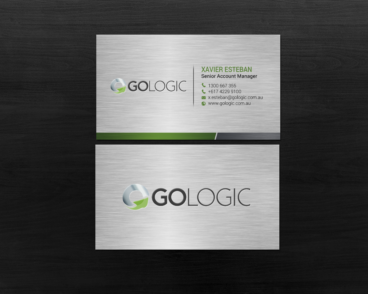 Business Card Design by chandrayaan.creative for GoLogic Group Pty Ltd | Design #15292488