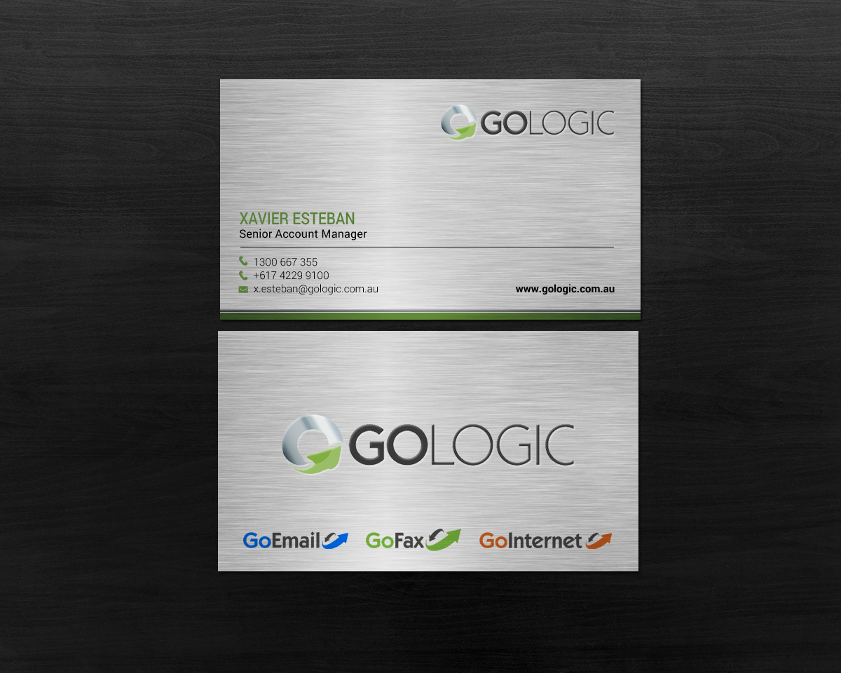 Business Card Design by chandrayaan.creative for GoLogic Group Pty Ltd | Design #15292489