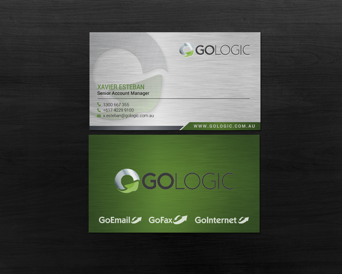 Business Card Design by chandrayaan.creative for GoLogic Group Pty Ltd | Design #15292490