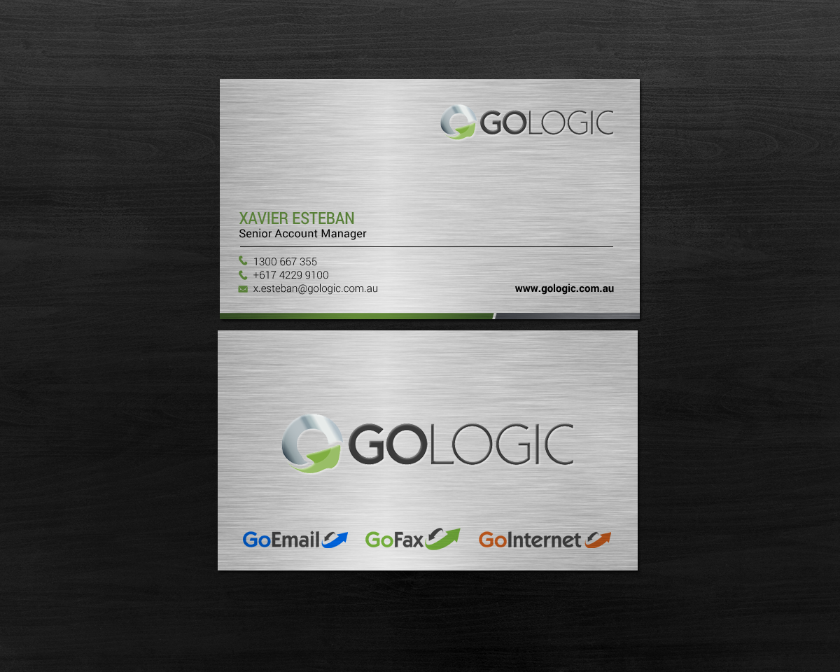 Business Card Design by chandrayaan.creative for GoLogic Group Pty Ltd | Design #15292491