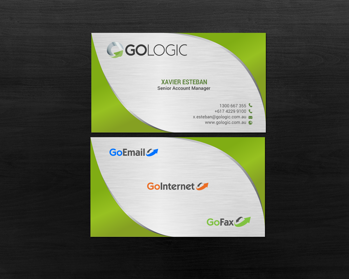 Business Card Design by chandrayaan.creative for GoLogic Group Pty Ltd | Design #15292514