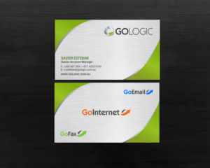 Business Card Design by chandrayaan.creative for GoLogic Group Pty Ltd | Design: #15292515