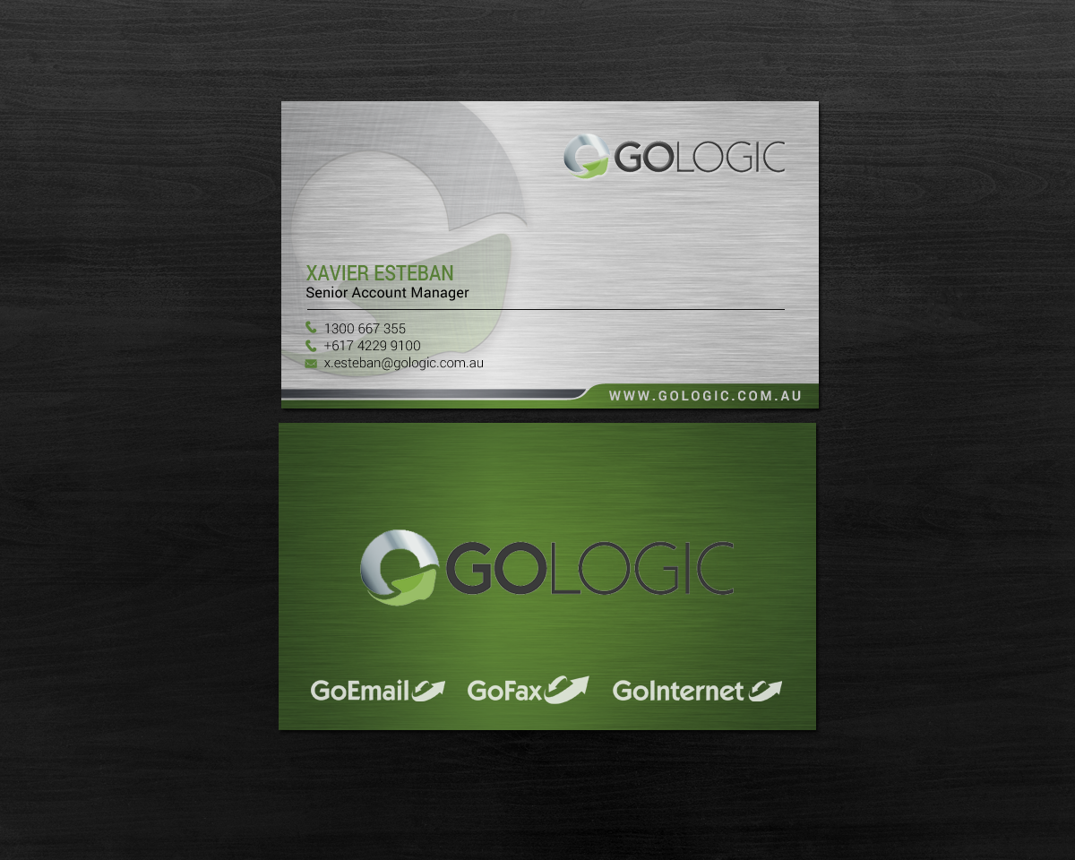 Business Card Design by chandrayaan.creative for GoLogic Group Pty Ltd | Design #15292517
