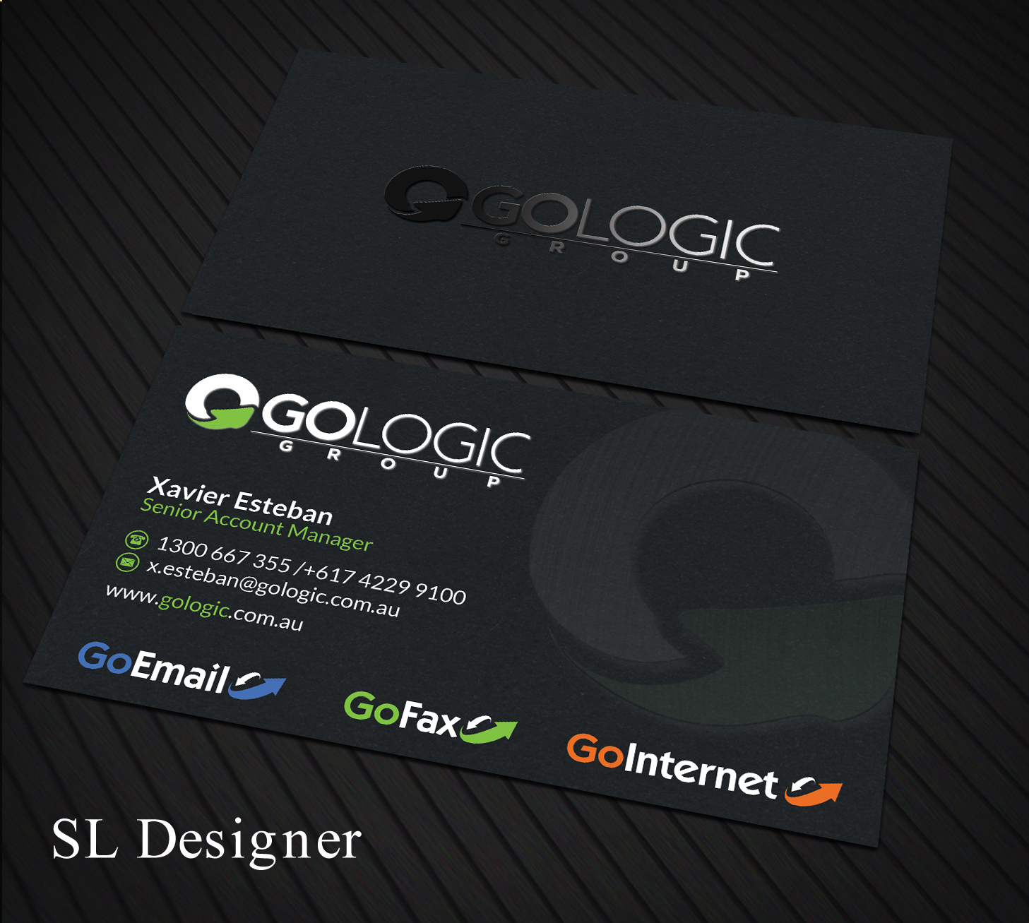 Business Card Design by SL Designer for GoLogic Group Pty Ltd | Design #15288003