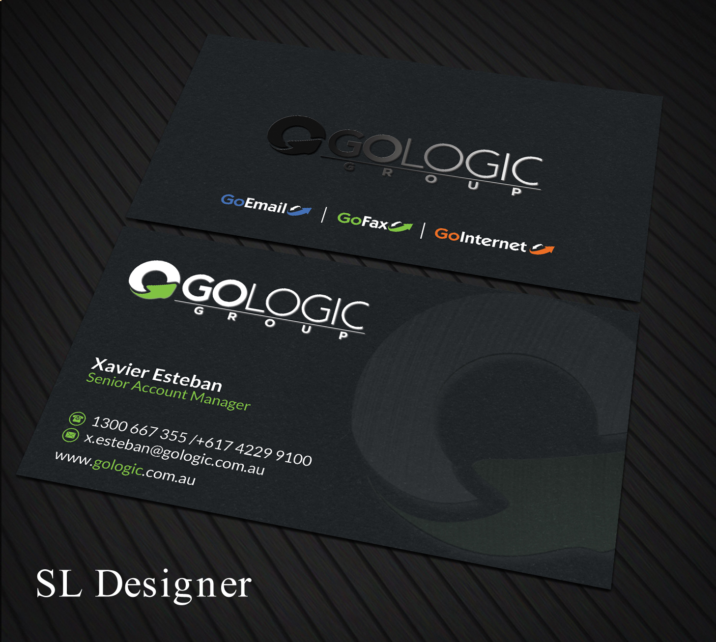 Business Card Design by SL Designer for GoLogic Group Pty Ltd | Design #15288004