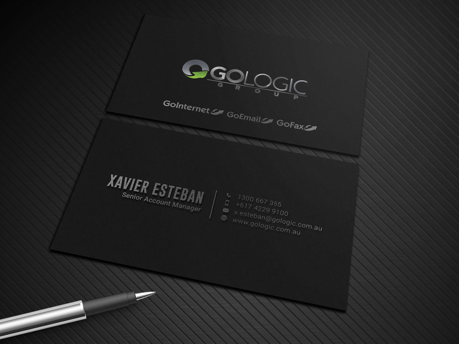Business Card Design by Graphic Flame for GoLogic Group Pty Ltd | Design #15290330