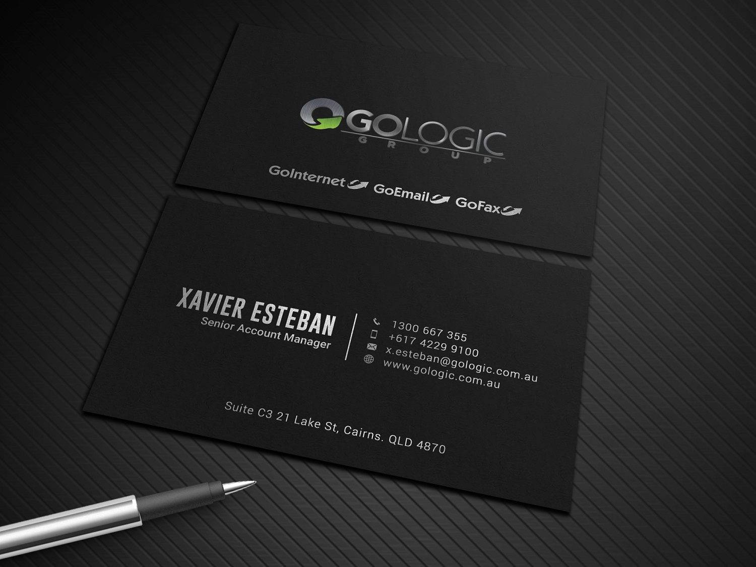 Business Card Design by Graphic Flame for GoLogic Group Pty Ltd | Design #15296922