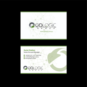 Design de Carte de Visite par D Creative pour GoLogic Group Pty Ltd | Design #15365102