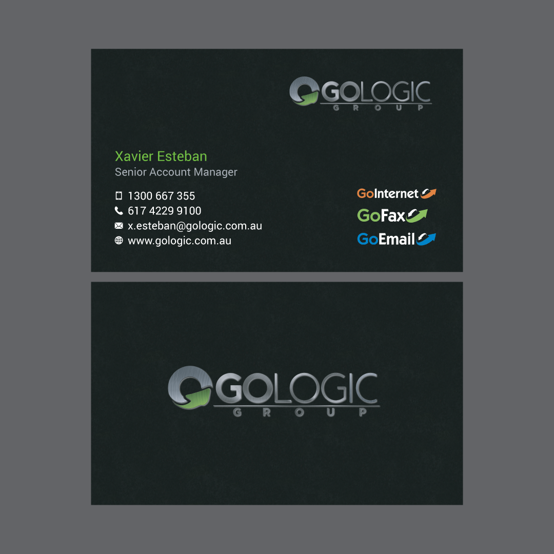 Business Card Design by habibm for GoLogic Group Pty Ltd | Design #15327631