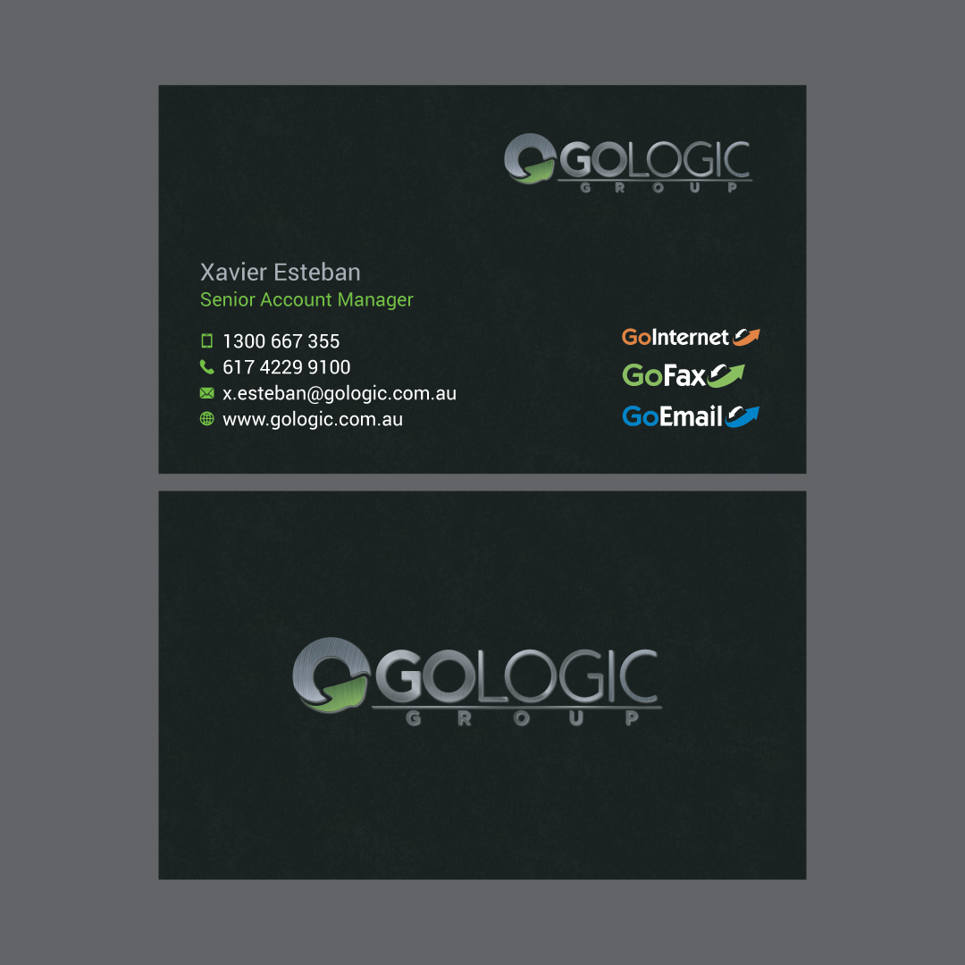 Business Card Design by habibm for GoLogic Group Pty Ltd | Design #15327650