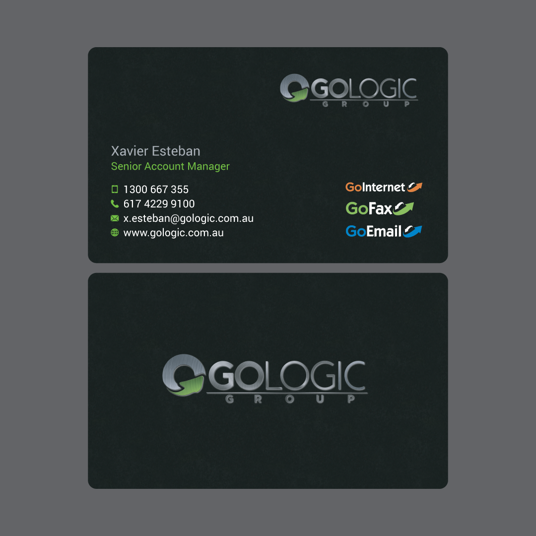 Business Card Design by habibm for GoLogic Group Pty Ltd | Design #15337011